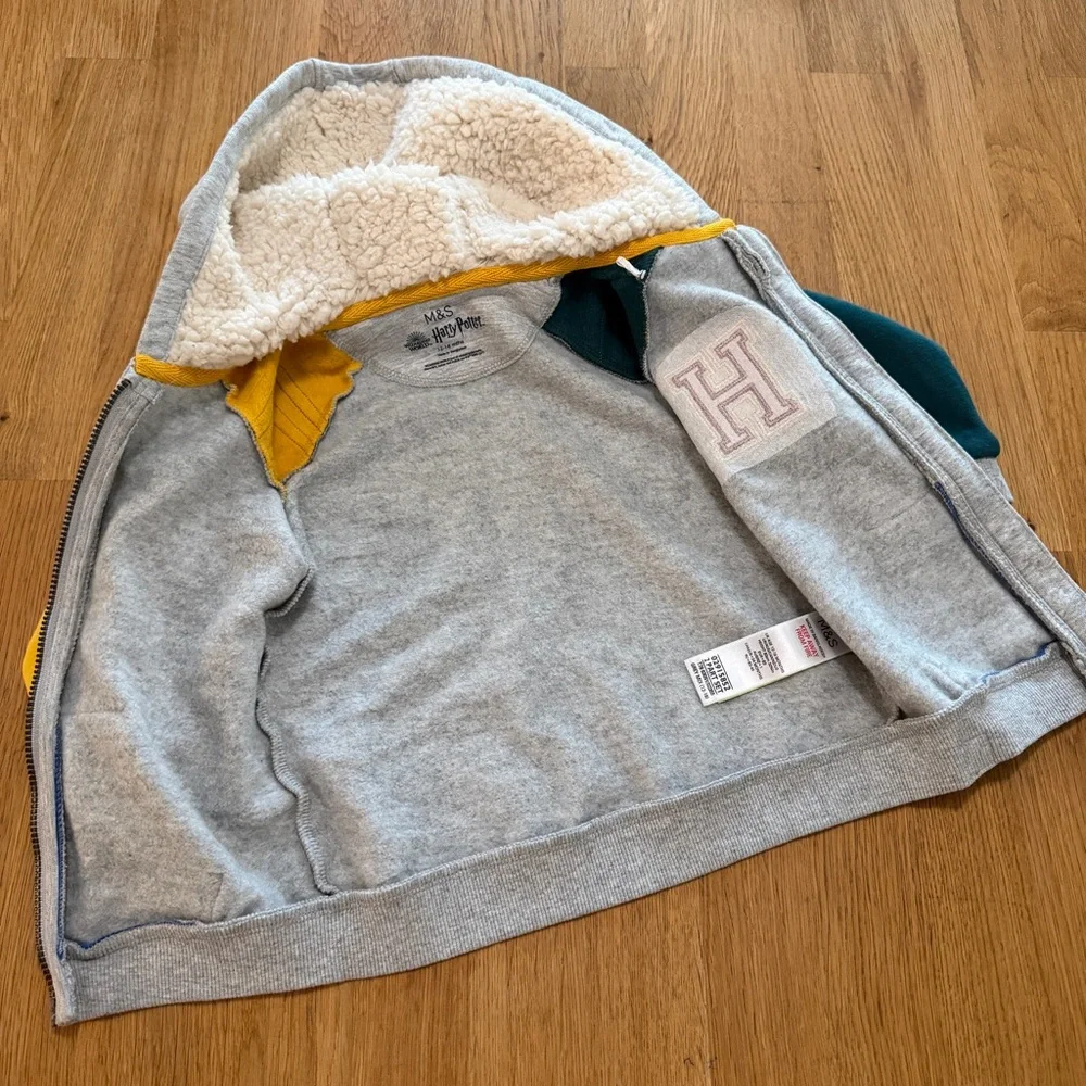 Wizarding World Harry Potter 24 MONTHS Gray Colorblock Full Zip Hoodie